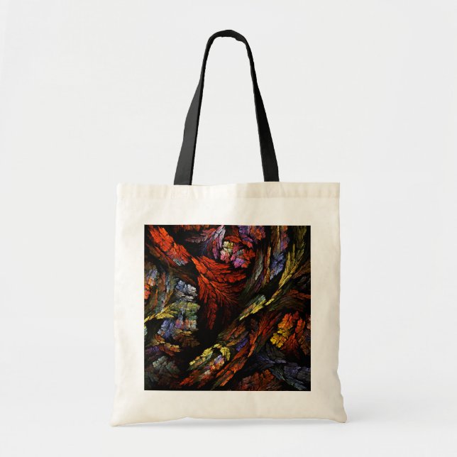 Colour Harmony Abstract Art Tote Bag (Front)