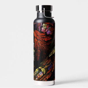 Colour Harmony Abstract Art Water Bottle