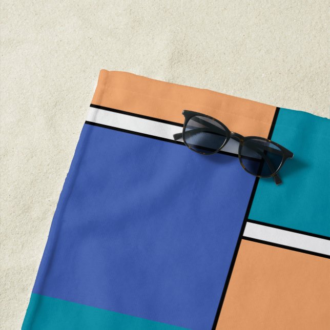 Colour Harmony Beach Towel (In Situ)
