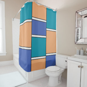 Colour Harmony Shower Curtain