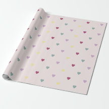 colour heart pattern