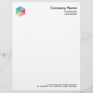 Colour Hexagon 02 Letterhead
