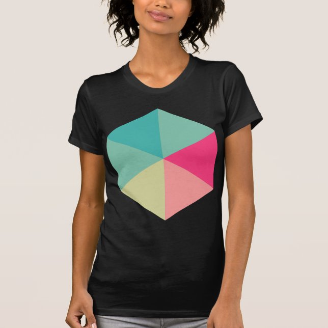 Colour Hexagon 02 T-Shirt (Front)
