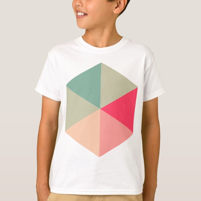 Colour Hexagon 04 T-Shirt (Front)