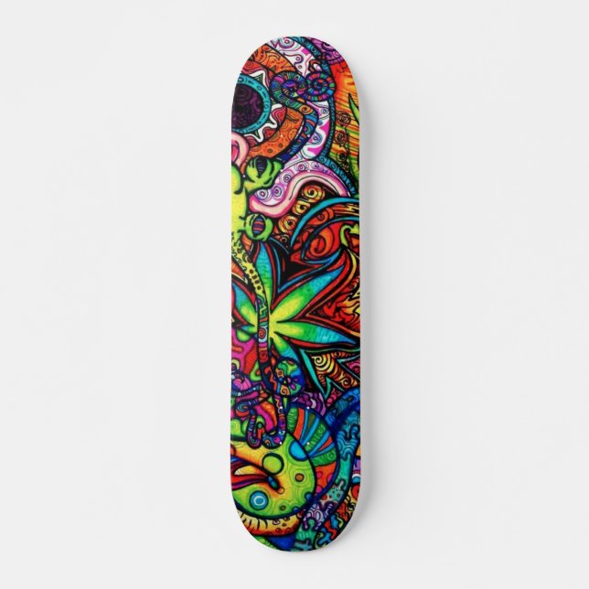 Colour High Skateboard (Front)