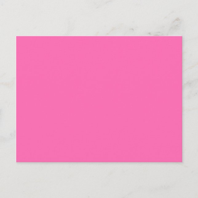 colour hotpink postcard (Front)