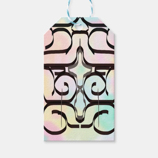 colour illustrations gift tags (Front)