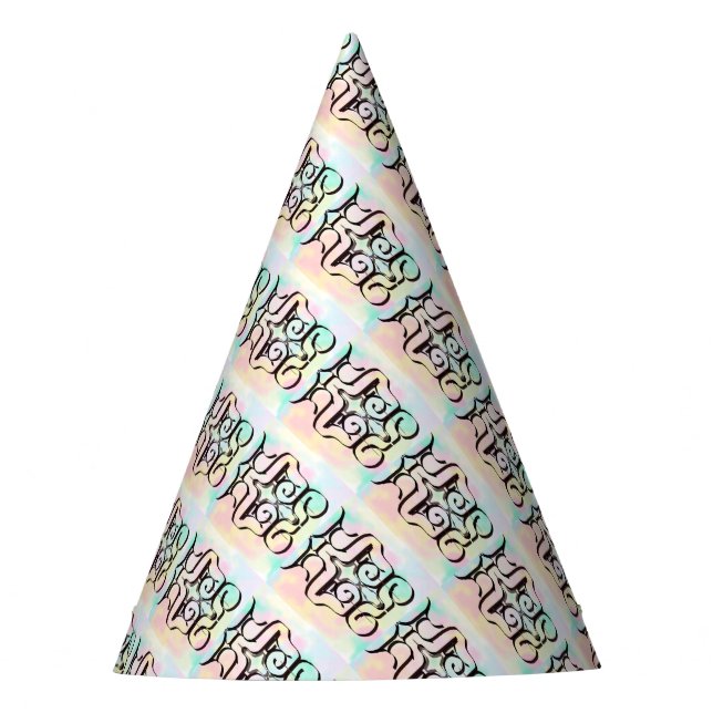 colour illustrations party hat (Front)