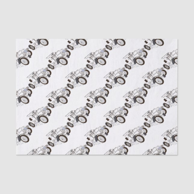 colour illustrations tissue paper (Front)