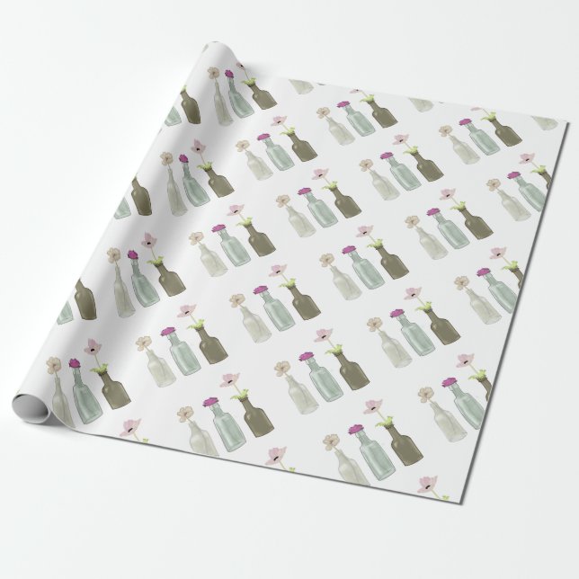 colour illustrations wrapping paper (Unrolled)