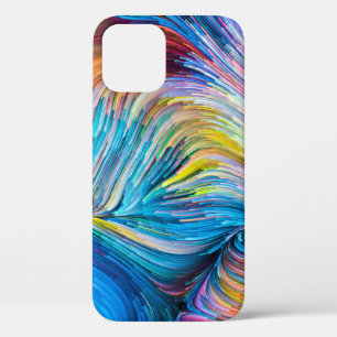 Colour In Motion series. Background design of Flow iPhone 12 Case