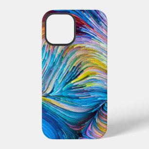 Colour In Motion series. Background design of Flow iPhone 12 Case