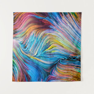 Colour In Motion series. Background design of Flow Tapestry