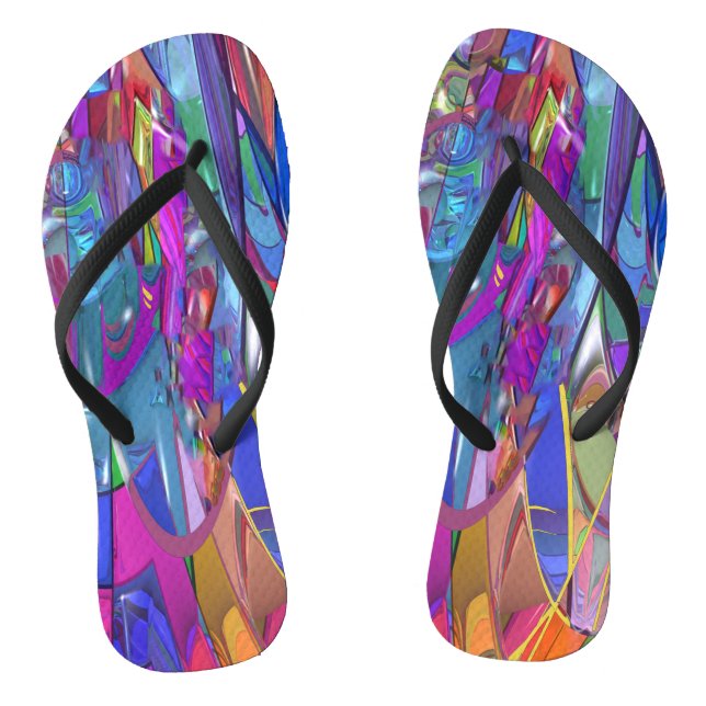 Colour in Motion Thongs (Footbed)