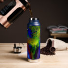 "Colour Infusion" (w/pop-up straw) Water Bottle