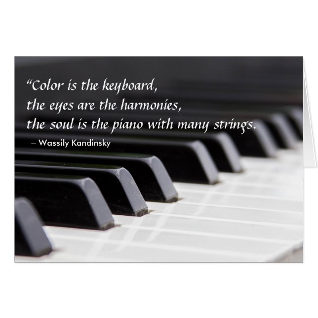 Colour is the Keyboard (Front Horizontal)