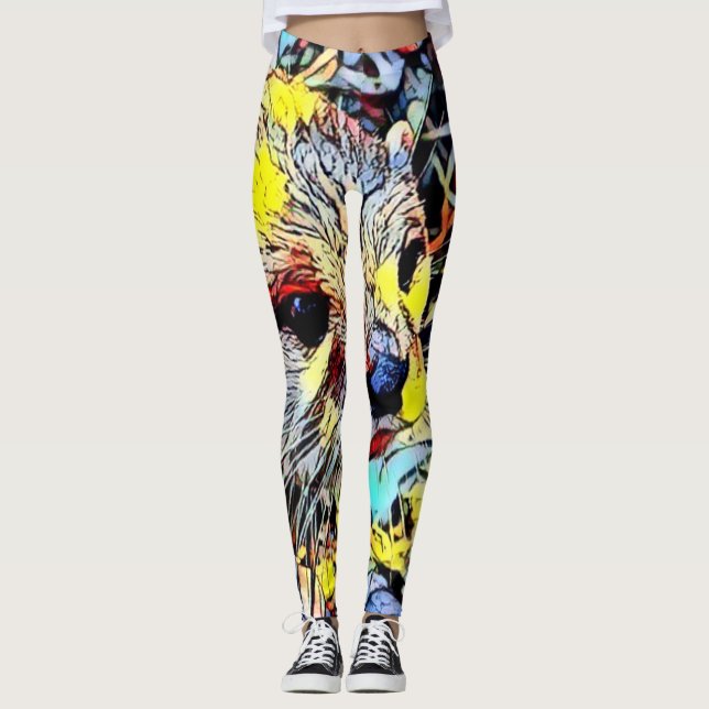 Colour Kick - Otter Leggings (Front)