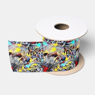Colour Kick - Otter Satin Ribbon