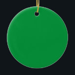 Colour Latest Custom TextLogo Ceramic Ornament<br><div class="desc">Add a touch of elegance and charm to your holiday decor with our Ceramic Circle Ornament. Crafted with care, this exquisite ornament is made from high-quality ceramic, ensuring durability and a timeless look. Hang it on your Christmas tree or use it as a decorative accent throughout the year. With its...</div>