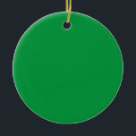 Colour Latest Custom TextLogo Ceramic Ornament<br><div class="desc">Add a touch of elegance and charm to your holiday decor with our Ceramic Circle Ornament. Crafted with care, this exquisite ornament is made from high-quality ceramic, ensuring durability and a timeless look. Hang it on your Christmas tree or use it as a decorative accent throughout the year. With its...</div>