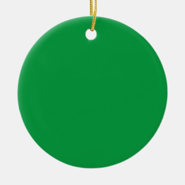 Colour Latest Custom TextLogo Ceramic Ornament (Front)