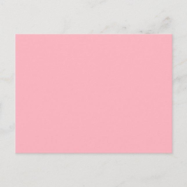 colour light pink postcard (Front)