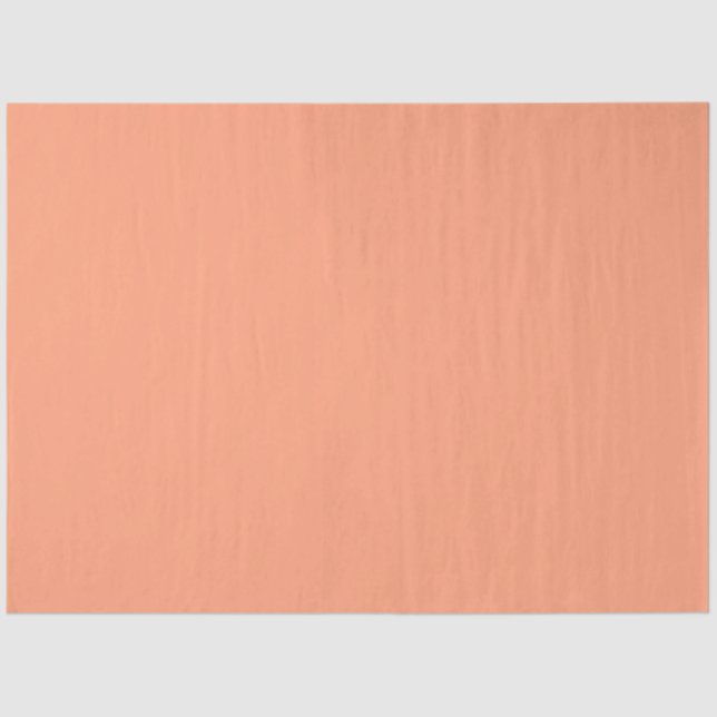 colour light salmon tissue paper (Front)