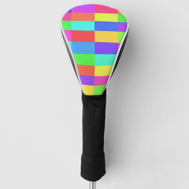 Colour Lights Golf Head Cover (Front)