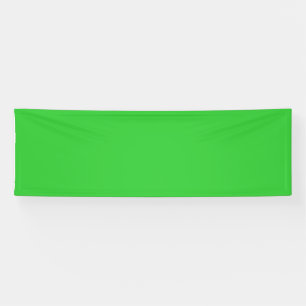 colour lime green banner