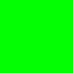 colour lime standing photo sculpture<br><div class="desc">colour lime 00FF00</div>
