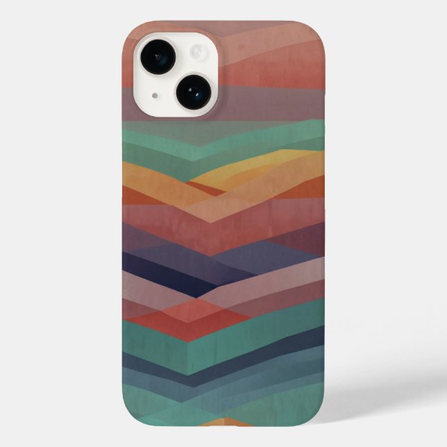 Colour Lines Case-Mate iPhone Case (Back)