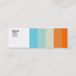 Colour loving - Customised Mini Business Card