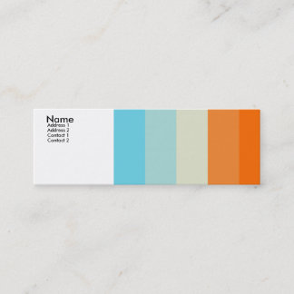 Colour loving - Customised Mini Business Card