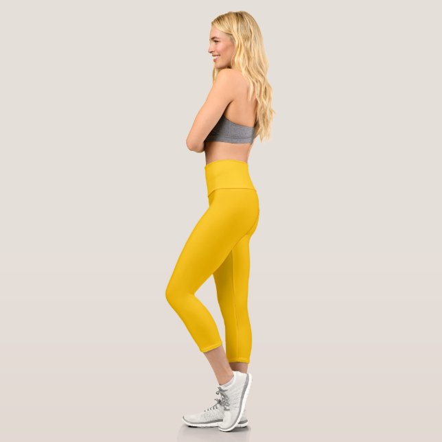 colour mango capri leggings (Left)