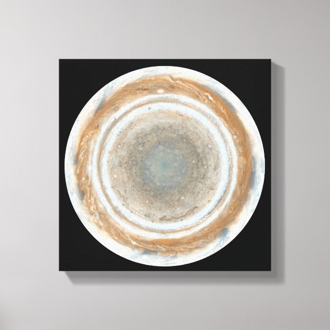 Colour map of Jupiter Canvas Print (Front)