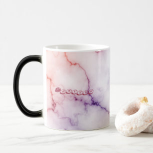 Colour Marble Pattern Personalisation Magic Mug