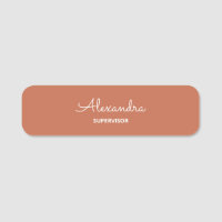 Colour Match Business Company Staff | Terracotta