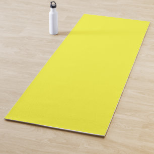 colour maximum yellow yoga mat