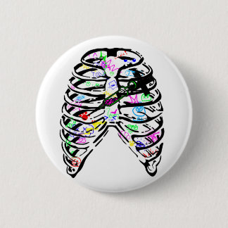 colour me 6 cm round badge