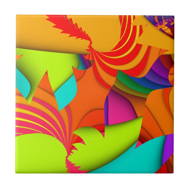 Colour Me Bright Tile #1 (Front)