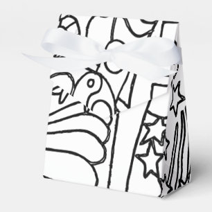 Colour Me Colouring Party Guest Favour Box