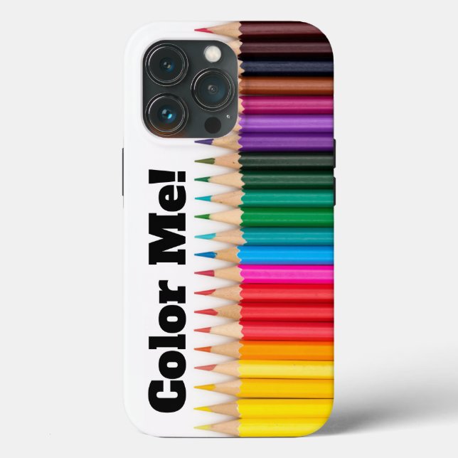 "Colour Me!" Customised Cell Phone Case (Back)