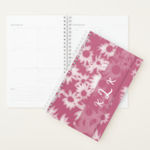 Colour Me Daisies Pink Planner