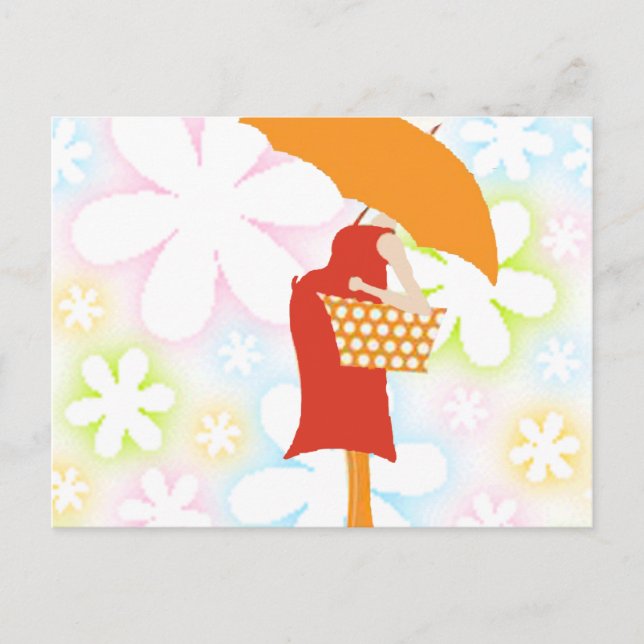 Colour me "Expecting!" Postcard (Front)