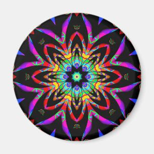 Colour Me Fantastic Fractal Magnet
