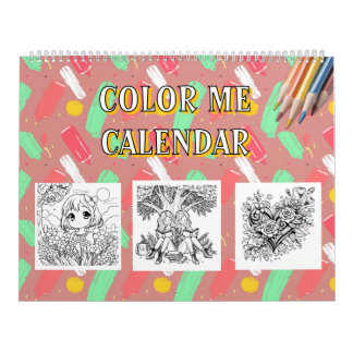 Colour Me | Fun Adult Colouring Calendar