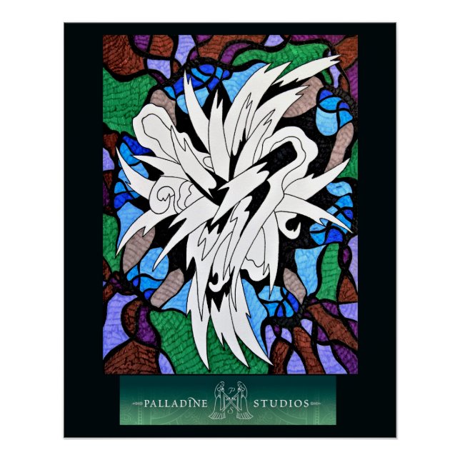 'Colour Me' Glossy Poster (Front)