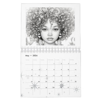 Colour me in calendar