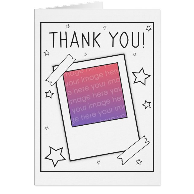 colour me in thank you stars (Front)