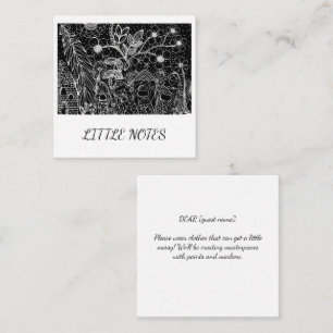 Colour-Me Magical Garden Enclosure Card